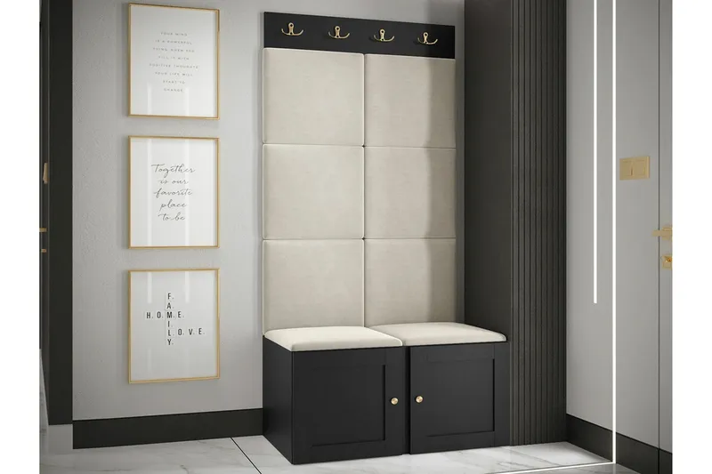 Dunvegan Highboard Black - Förvaring - Förvaringsmöbler - Byrå