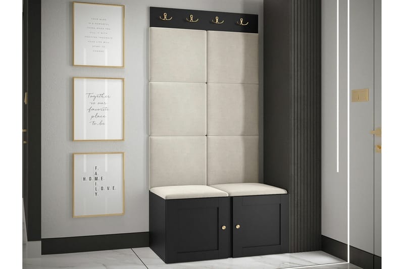 Dunvegan Highboard Black - Förvaring - Förvaringsmöbler - Byrå