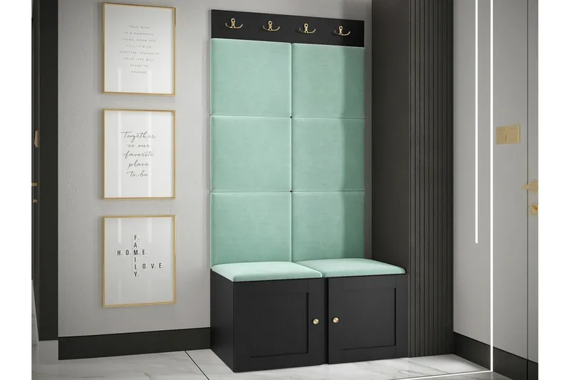 Dunvegan Highboard Black - Förvaring - Förvaringsmöbler - Byrå