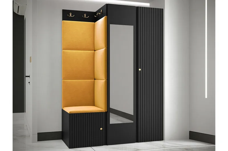 Dunvegan Highboard Black - Förvaring - Förvaringsmöbler - Byrå