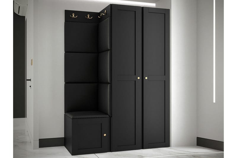 Dunvegan Highboard Black - Förvaring - Förvaringsmöbler - Byrå