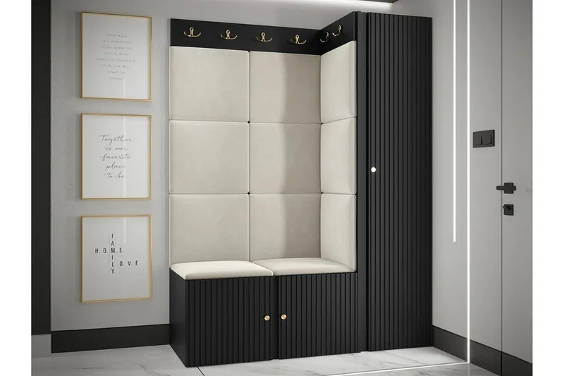 Dunvegan Highboard Black - Förvaring - Förvaringsmöbler - Byrå