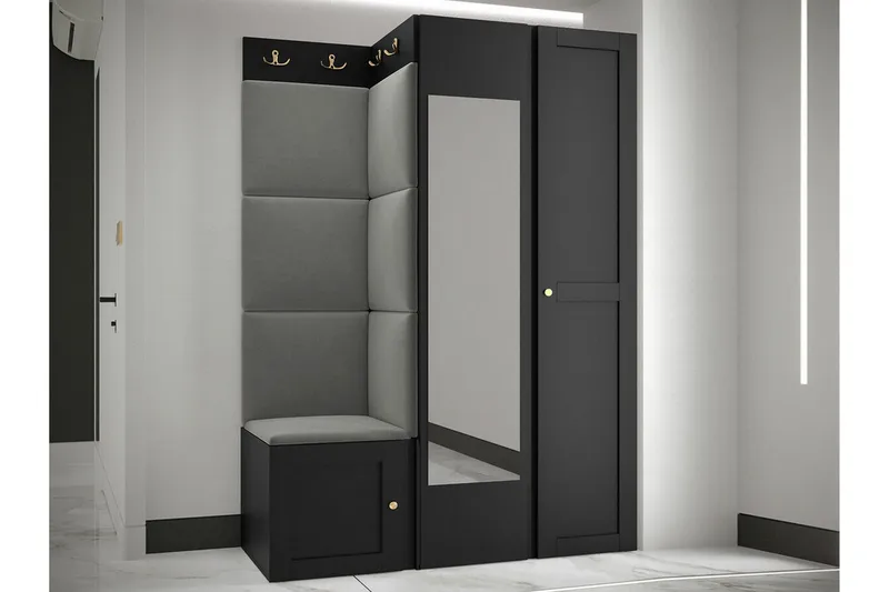 Dunvegan Highboard Black - Förvaring - Förvaringsmöbler - Byrå