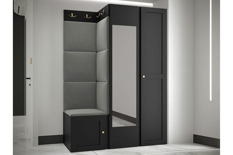 Dunvegan Highboard Black - Förvaring - Förvaringsmöbler - Byrå