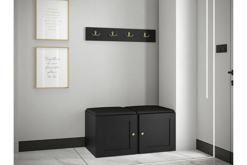 Dunvegan Highboard Black - Förvaring - Förvaringsmöbler - Byrå