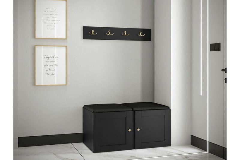 Dunvegan Highboard Black - Förvaring - Förvaringsmöbler - Byrå