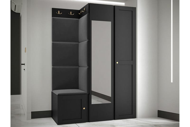 Dunvegan Highboard Black - Förvaring - Förvaringsmöbler - Byrå