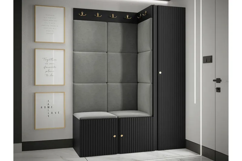 Dunvegan Highboard Black - Förvaring - Förvaringsmöbler - Byrå