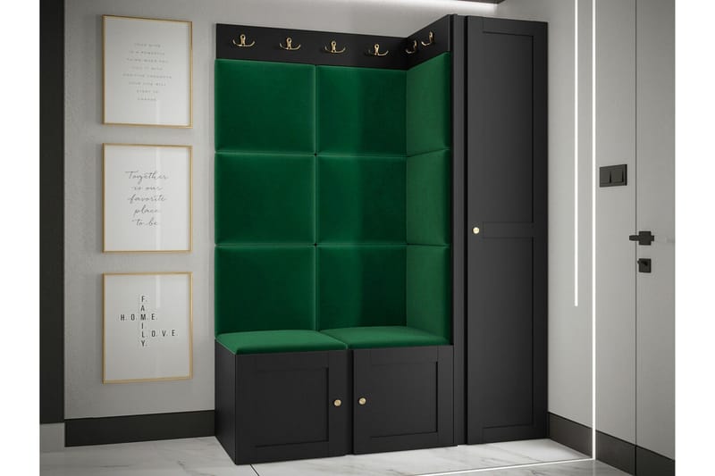 Dunvegan Highboard Black - Förvaring - Förvaringsmöbler - Byrå