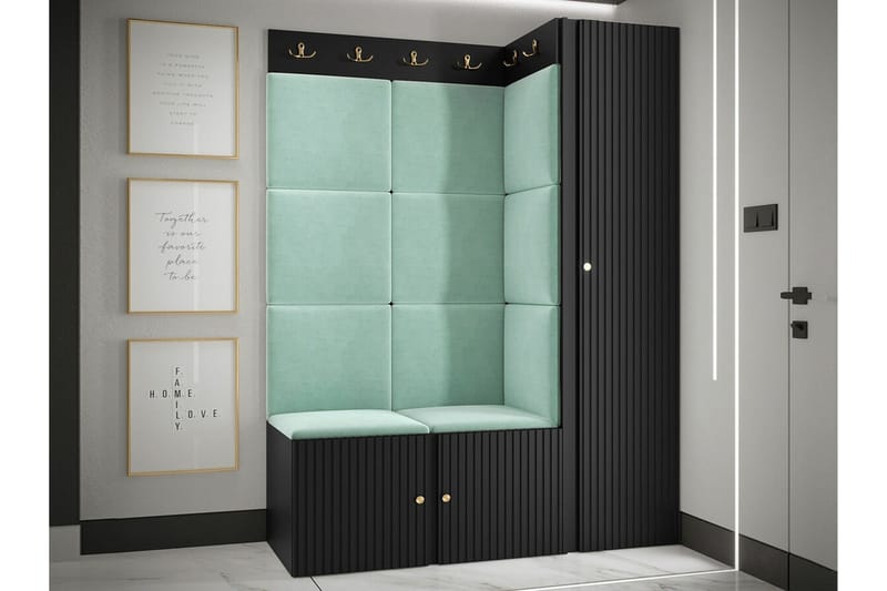 Dunvegan Highboard Black - Förvaring - Förvaringsmöbler - Byrå