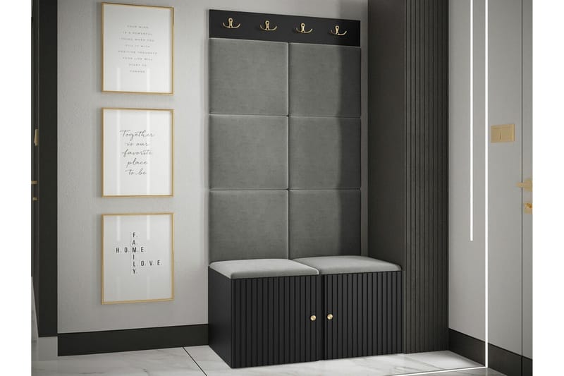 Dunvegan Highboard Black - Förvaring - Förvaringsmöbler - Byrå