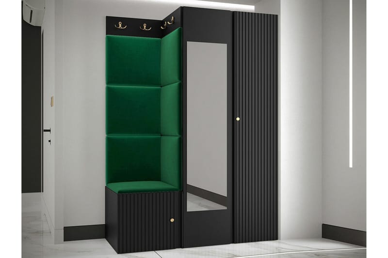 Dunvegan Highboard Black - Förvaring - Förvaringsmöbler - Byrå