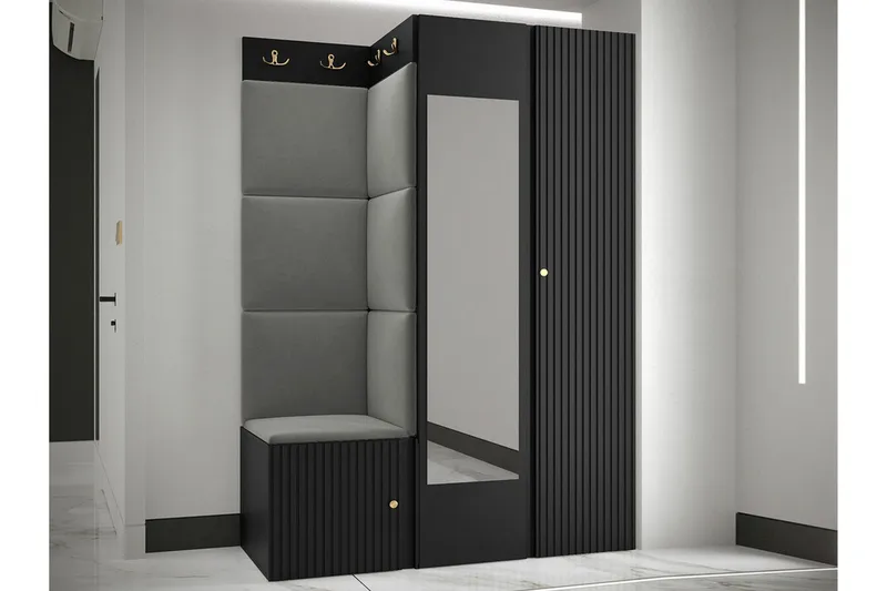 Dunvegan Highboard Black - Förvaring - Förvaringsmöbler - Byrå