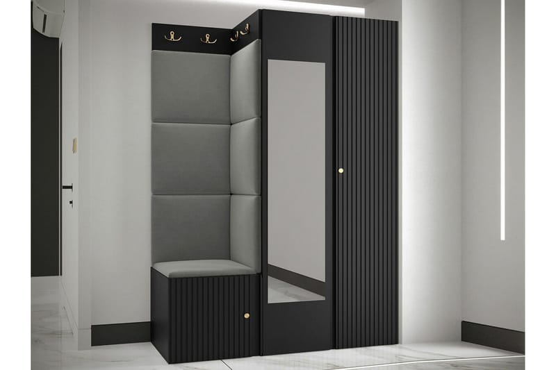 Dunvegan Highboard Black - Förvaring - Förvaringsmöbler - Byrå