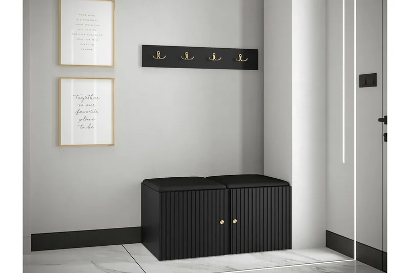 Dunvegan Highboard Black - Förvaring - Förvaringsmöbler - Byrå