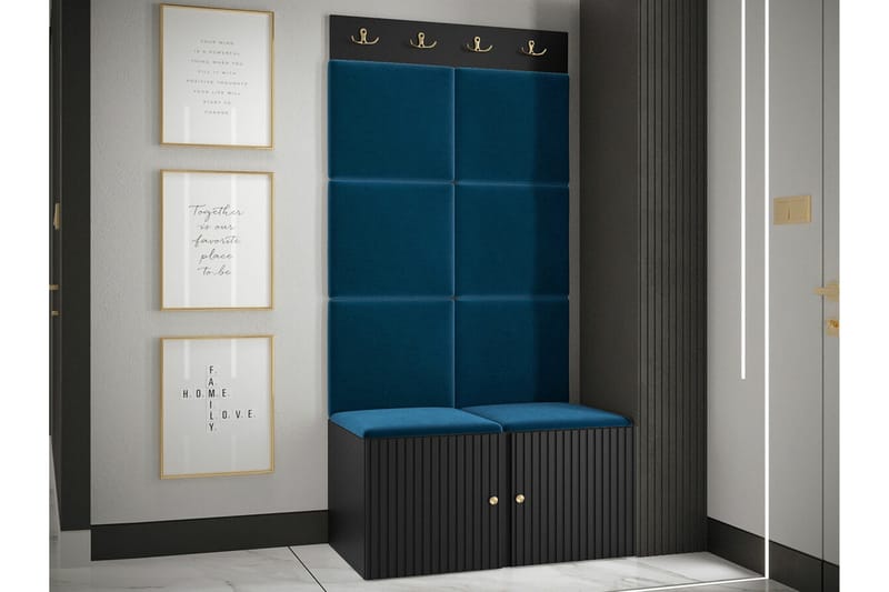 Dunvegan Highboard Black - Förvaring - Förvaringsmöbler - Byrå