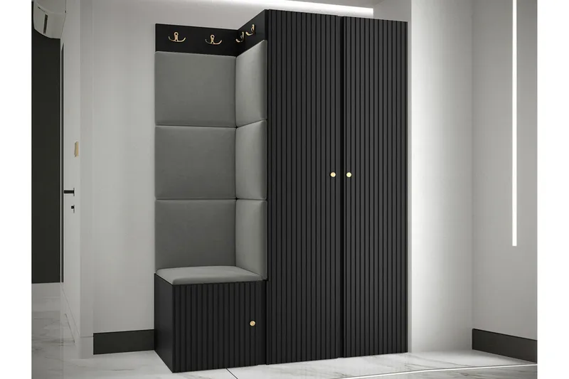 Dunvegan Highboard Black - Förvaring - Förvaringsmöbler - Byrå