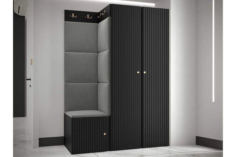 Dunvegan Highboard Black - Förvaring - Förvaringsmöbler - Byrå