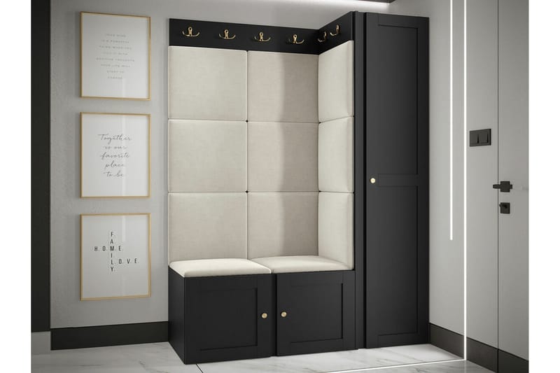 Dunvegan Highboard Black - Förvaring - Förvaringsmöbler - Byrå