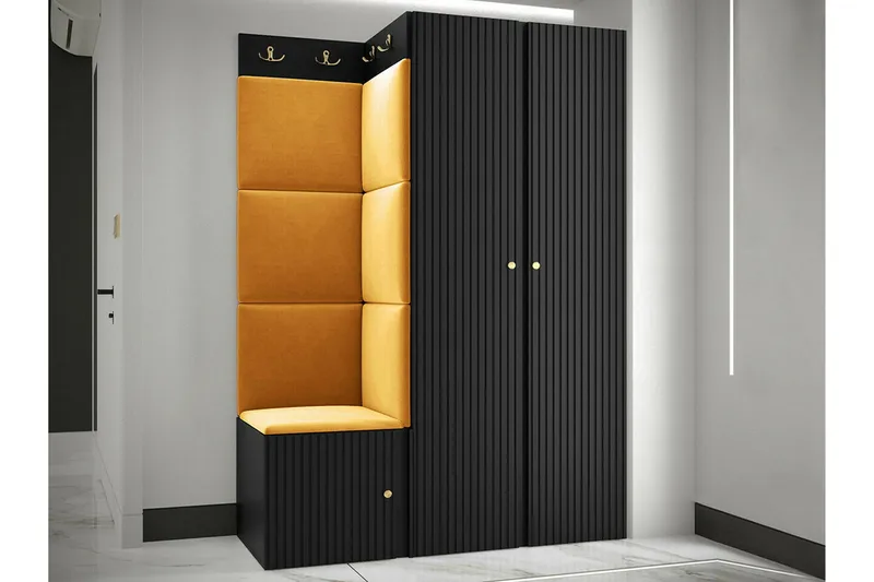 Dunvegan Highboard Black - Förvaring - Förvaringsmöbler - Byrå