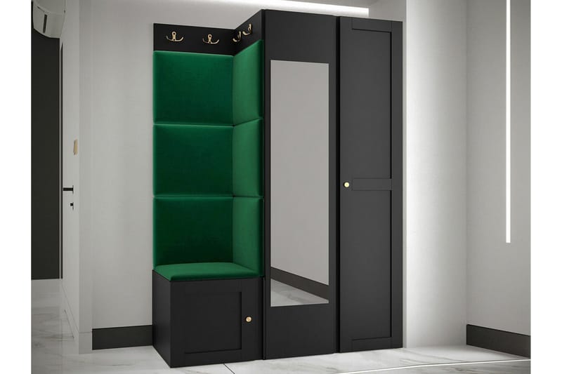 Dunvegan Highboard Black - Förvaring - Förvaringsmöbler - Byrå