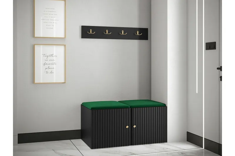 Dunvegan Highboard Black - Förvaring - Förvaringsmöbler - Byrå