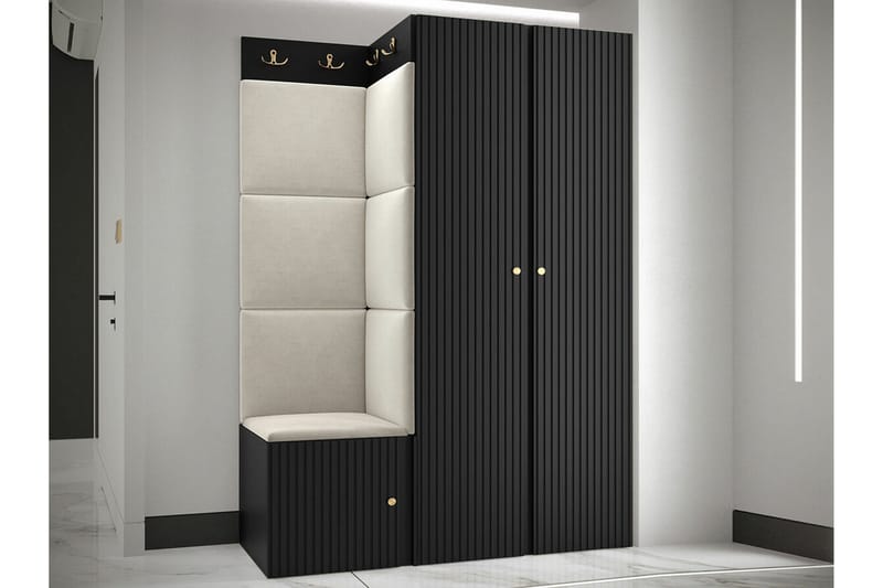 Dunvegan Highboard Black - Förvaring - Förvaringsmöbler - Byrå