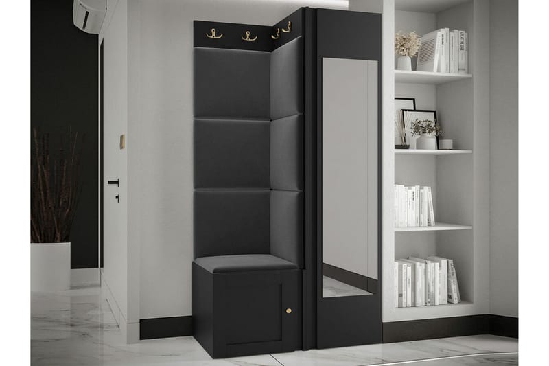 Dunvegan Highboard Black - Förvaring - Förvaringsmöbler - Byrå