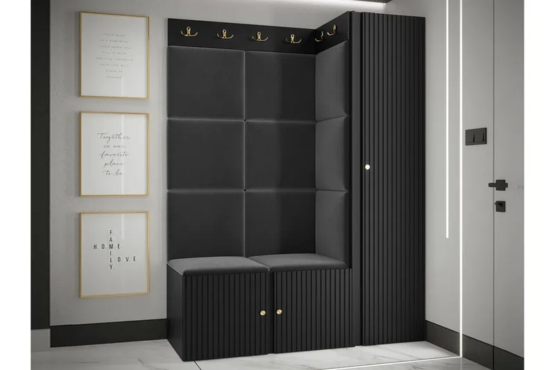 Dunvegan Highboard Black - Förvaring - Förvaringsmöbler - Byrå