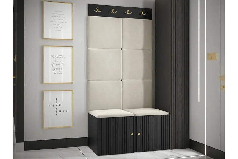 Dunvegan Highboard Black - Förvaring - Förvaringsmöbler - Byrå