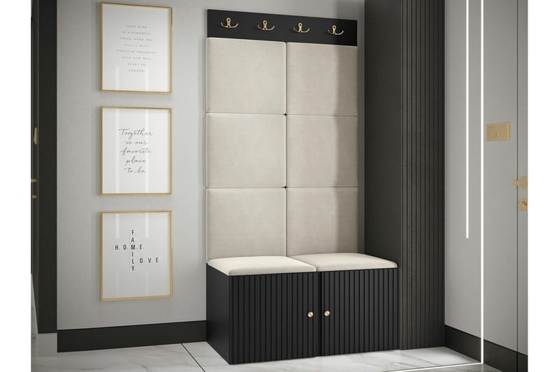 Dunvegan Highboard Black - Förvaring - Förvaringsmöbler - Byrå