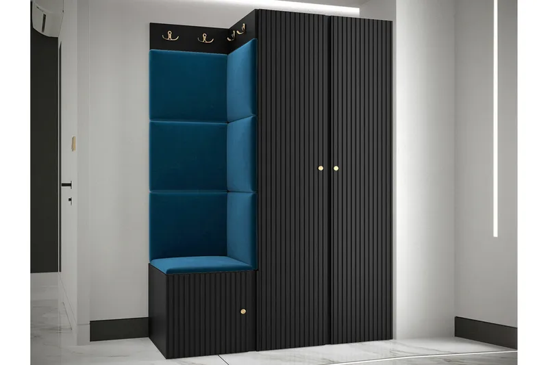 Dunvegan Highboard Black - Förvaring - Förvaringsmöbler - Byrå