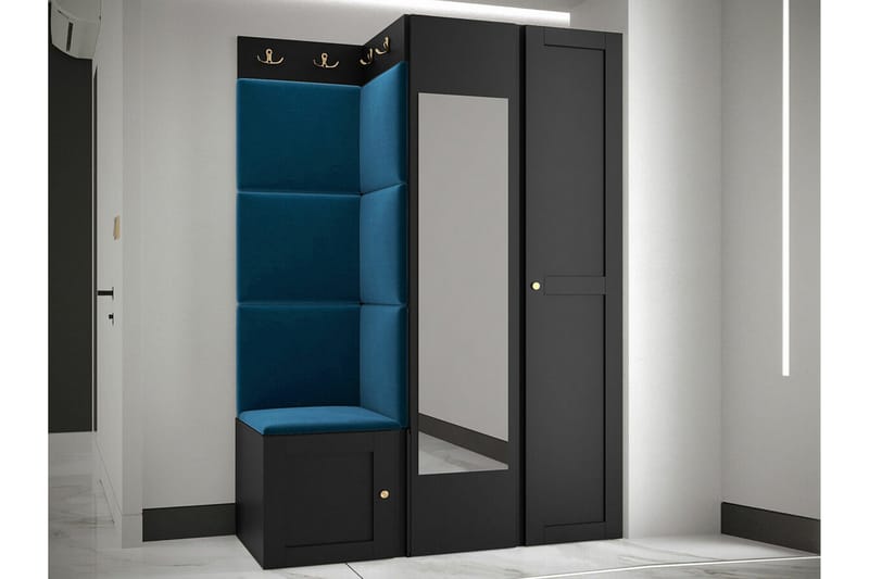 Dunvegan Highboard Black - Förvaring - Förvaringsmöbler - Byrå