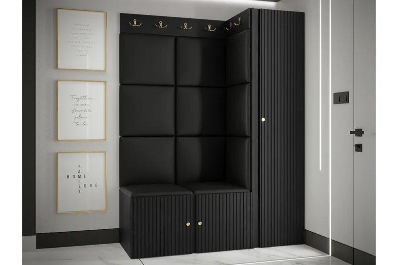 Dunvegan Highboard Black - Förvaring - Förvaringsmöbler - Byrå