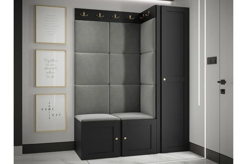 Dunvegan Highboard Black - Förvaring - Förvaringsmöbler - Byrå