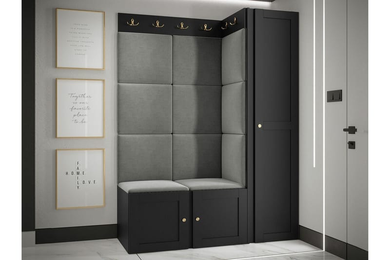 Dunvegan Highboard Black - Förvaring - Förvaringsmöbler - Byrå