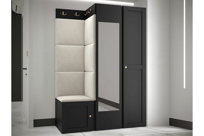 Dunvegan Highboard Black - Förvaring - Förvaringsmöbler - Byrå