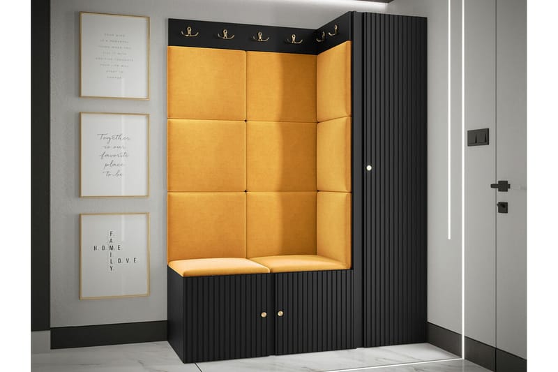 Dunvegan Highboard Black - Förvaring - Förvaringsmöbler - Byrå