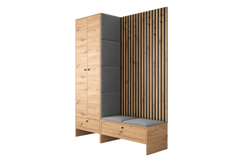 Dunvegan Highboard Grå - Förvaring - Förvaringsmöbler - Byrå