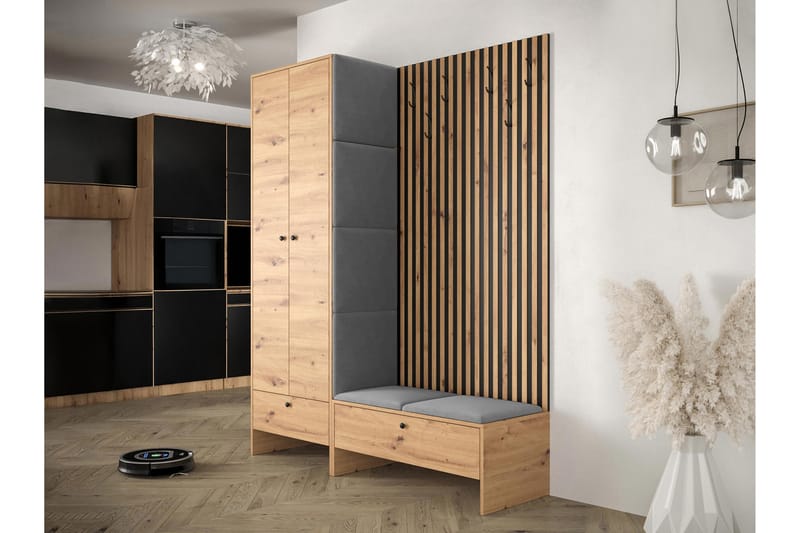 Dunvegan Highboard Grå - Förvaring - Förvaringsmöbler - Byrå