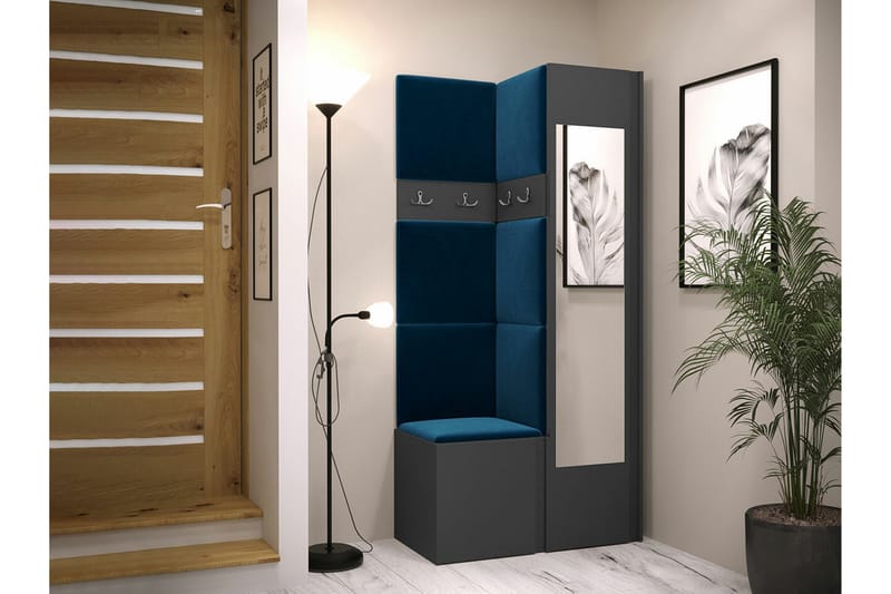 Dunvegan Highboard Graphite - Förvaring - Förvaringsmöbler - Byrå