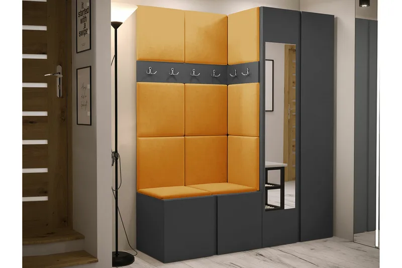 Dunvegan Highboard Graphite - Förvaring - Förvaringsmöbler - Byrå