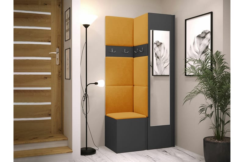 Dunvegan Highboard Graphite - Förvaring - Förvaringsmöbler - Byrå