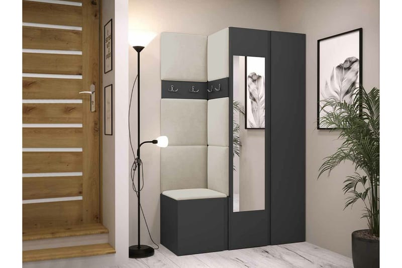 Dunvegan Highboard Graphite - Förvaring - Förvaringsmöbler - Byrå