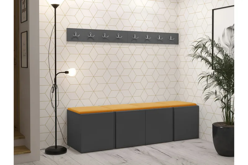 Dunvegan Highboard Graphite - Förvaring - Förvaringsmöbler - Byrå