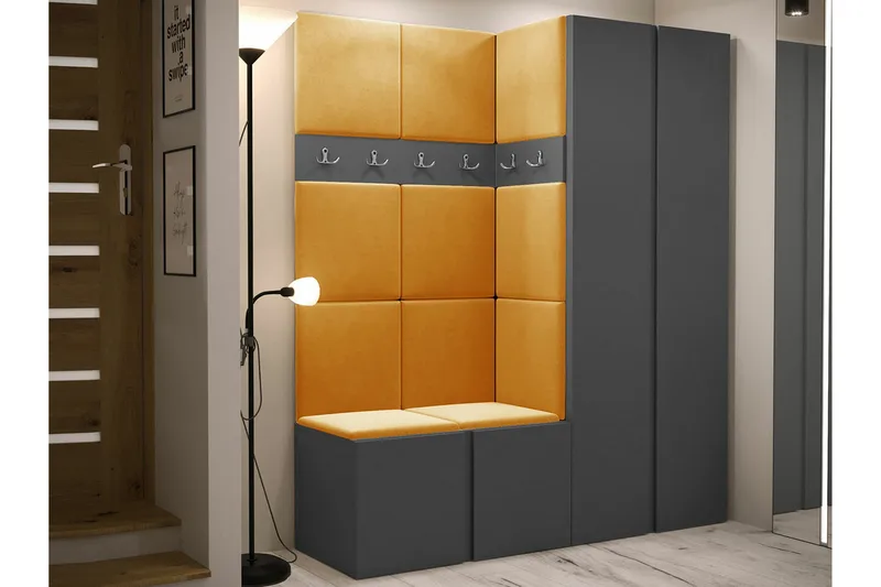 Dunvegan Highboard Graphite - Förvaring - Förvaringsmöbler - Byrå