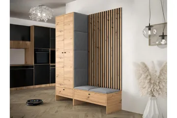 Dunvegan Highboard Grey - Förvaring - Förvaringsmöbler - Byrå