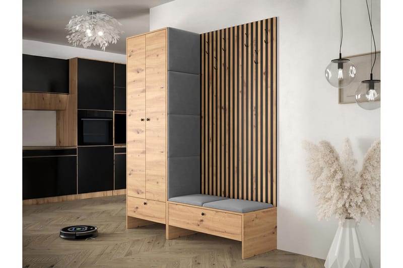 Dunvegan Highboard Grey - Förvaring - Förvaringsmöbler - Byrå