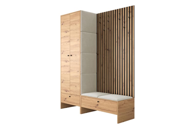 Dunvegan Highboard Ljusbrun - Förvaring - Förvaringsmöbler - Byrå