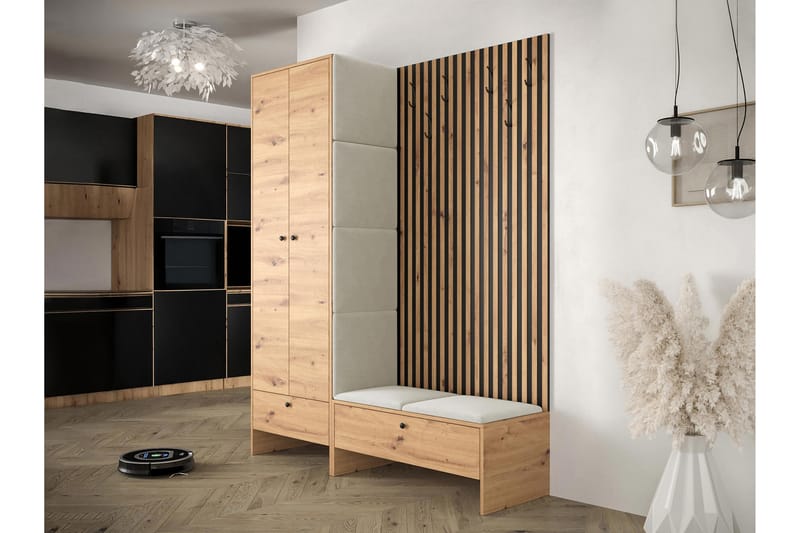 Dunvegan Highboard Ljusbrun - Förvaring - Förvaringsmöbler - Byrå